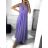 Šaty letní na ramínka dámské (S/M ONE SIZE) ITALSKÁ MÓDA IMPBB22B21841 S/M purple