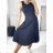 Women's Long Chiffon Short Sleeve Dress (S/M ONE SIZE) ITALIAN FASHION IMWGM23456 S/M béžová