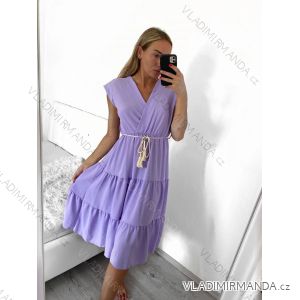 Šaty riflové dlouhé košilové dámské (uni sl) ITALIAN Fashion IM3181746