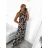 Women's Icecool Summer Sleeveless Long Dress (S/M/L ONE SIZE) ITALIAN FASHION IMM22M2942-8/DU