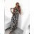 Women's Icecool Summer Sleeveless Long Dress (S/M/L ONE SIZE) ITALIAN FASHION IMM22M2942-8/DU