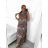 Women's summer icecool sleeveless long dress (S/M/L ONE SIZE) ITALIAN FASHION IMM22M2942-11