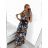 Dress with 3/4-sleeve ladies pocket (uni sl) ITALIAN Fashion IM3181746
