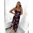 Carmen summer dress (S / M / L ONE SIZE) ITALIAN FASHION IMWY22051 S/M black