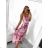 Carmen summer dress (S / M / L ONE SIZE) ITALIAN FASHION IMWY22051 S/M pink