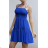 Women's elegant summer dress with straps (S/M ONE SIZE) ITALIAN FASHION IMPLS23CH2810