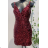 Women's Summer Elegant Sparkly Sequin Strap Dress (S/M ONE SIZE) ITALIAN FASHION IMPLS2321428