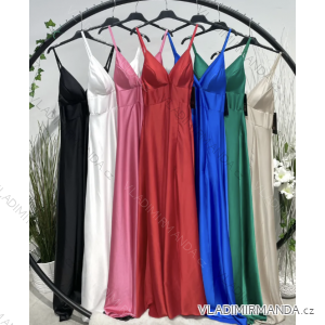 Women's long elegant strapless dress (S/M ONE SIZE) ITALIAN FASHION IMPLS2327320