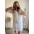 Women's Lace Carmen Off Shoulder Dress (XL/2XL ONE SIZE) ITALIAN FASHION IM423CAIRO/DUR Black
