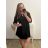 Women's Plus Size Summer Leisure Long Sleeve Dress (L/XL/2XL ONE SIZE) ITALIAN FASHION IMN23ABBY/DUR Mint XL/2XL
