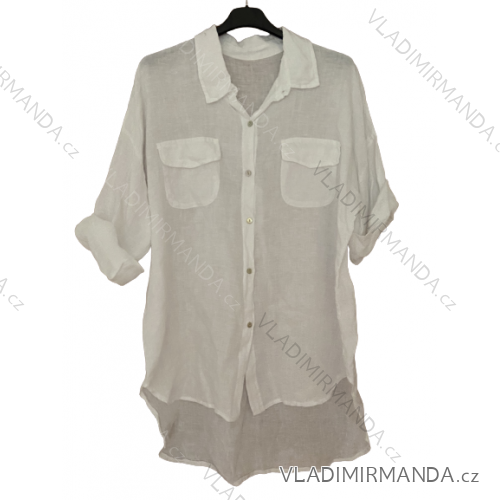Tunic shirt shirts long sleeve with ladies (uni sl) ITALIAN Fashion IM718028
