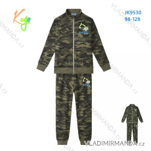 Long sleeve sweatshirt and sweatpants set for boys (98-128) KUGO JO9310