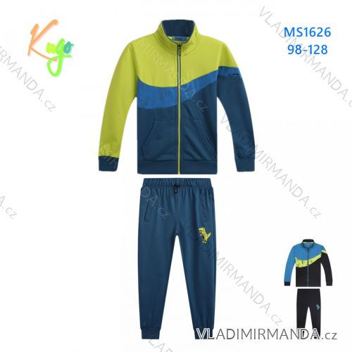 Long sleeve sweatshirt and sweatpants set for boys (98-128) KUGO JO9310