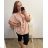 Women's Long Sleeve Knitted Turtleneck Sweater (S/M ONE SIZE) ITALIAN FASHION IM323001