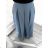 Women's long skirt at the waist for flip flops (UNI S-L) ITALIAN FASHION IM420027
