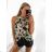 Women's summer top (UNI S / M) ITALIAN FASHION IMM20396 M / L Green