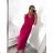 Women's Long Summer Sleeveless Dress (S/M/L ONE SIZE) ITALIAN FASHION IMFF23003