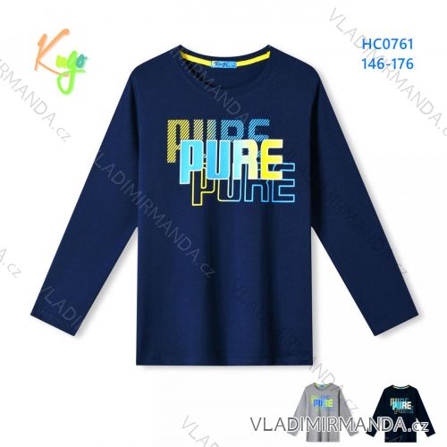 T-shirt long sleeve youth boy (146-176) KUGO HC0761