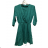 Women's Long Elegant Muslin Long Sleeve Dress (S/M ONE SIZE) ITALIAN FASHION IMWGB232515