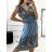 Women's Sleeveless Icecool Summer Dress (M/L, XL/2XL) AINUOSI ITALIAN FASHION IMB239983