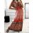 Women's summer icecool dress with sleeve (M/L, XL/2XL) AINUOSI ITALIAN FASHION IMB239922