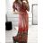 Women's summer icecool dress with sleeve (M/L, XL/2XL) AINUOSI ITALIAN FASHION IMB239922