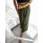 Women's Long Pants (S/M ONE SIZE) ITALIAN FASHION IMPLI228115 S/M white