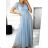 Šaty letní na ramínka dámské (S/M ONE SIZE) ITALSKÁ MÓDA IMPBB22B21841 white S / M