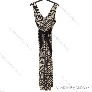 Women's summer icecool sleeveless long dress (S/M/L ONE SIZE) ITALIAN FASHION IMM22974