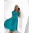 Women's Elegant Short Sleeve Dress (S/M ONE SIZE) ITALIAN FASHION IM923010