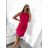 Women's Elegant Summer Lace Sleeveless Dress (S/M ONE SIZE) ITALIAN FASHION IM923050 S/M white