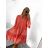 Women's Elegant Glitter Long Sleeve Dress (S/M/L/XL ONE SIZE) ITALIAN FASHION IMBM22010