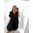 Women's Elegant Glitter Long Sleeve Dress (S/M/L/XL ONE SIZE) ITALIAN FASHIONIMBM230501
