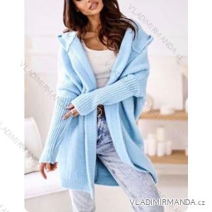 Women's Long Sleeve Knitted Cardigan (S/M ONE SIZE) ITALIAN FASHION IMWD232740