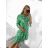 Women's Spanish Summer Long Sleeve Dress (S/M/L/XL ONE SIZE) INDIAN FASHION IMPEM23CA890A