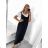 Women's long strapless summer dress with T-shirt (S/M ONE SIZE) ITALIAN FASHION IM423400