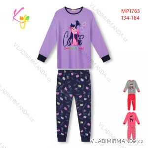Girls' long pajamas (134-164) KUGO MP1331