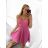 Women's elegant strapless dress (S/M ONE SIZE) ITALIAN FASHION IMPSH2352527
