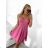 Women's elegant strapless dress (S/M ONE SIZE) ITALIAN FASHION IMPSH2352527