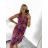 Women's Short Summer Icecool Sleeveless Dress (S / M ONE SIZE) ITALIAN FASHION IMM21694