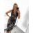 Women's Short Summer Icecool Sleeveless Dress (S / M ONE SIZE) ITALIAN FASHION IMM21694