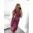 Women's Short Summer Icecool Sleeveless Dress (S / M ONE SIZE) ITALIAN FASHION IMM21694