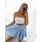 Women's short skirt (S/M ONE SIZE) ITALIAN FASHION IMPBB238862kt