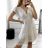 Kalhoty letní dlouhé dámská (S/M ONE SIZE) ITALSKÁ MÓDA IMPDY222XFH0375
