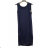 Šaty dlouhé letní krátký rukáv dámské proužek (S/M ONE SIZE) ITALSKÁ MODA IMD23399 2XL/3XL dark blue