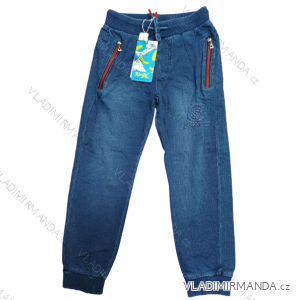 Outdoor cotton children's pants for boys (116-146) KUGO TM8260K