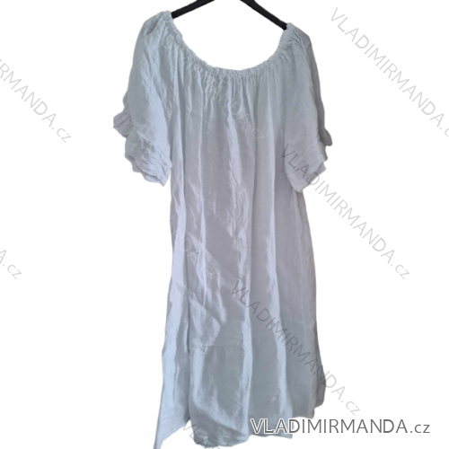 Summer shirt dress 3/4 long sleeve women (uni xl / 2xl) ITALIAN FASHION IM821016
