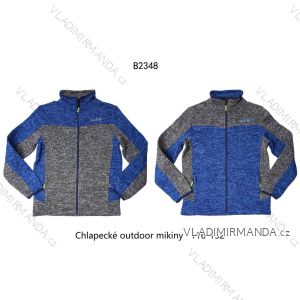 Sweatshirt outdoor long sleeve children youth boy (116-152) WOLF B2348