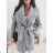 Women's Fluffy Long Sleeve Coat (S/M ONE SIZE) ITALIAN FASHION IMWC2328001