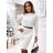 Women's Knitted Sweater Dress Set (S/M ONE SIZE) ITALIAN FASHION IMWE223972